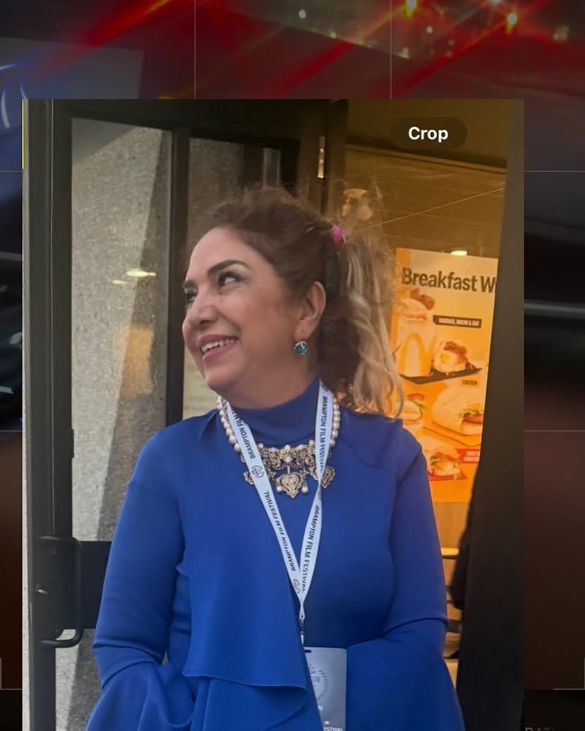 Nazila at Brampton Film Festival