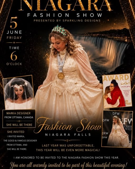 Nazila at Niagara Fashion Show